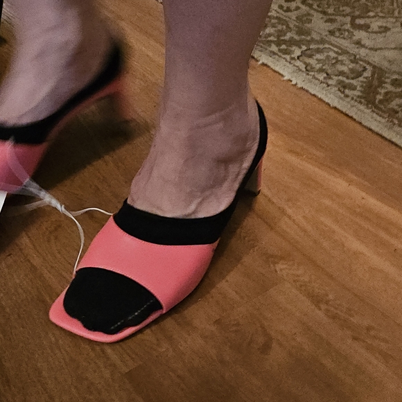 A New Day Women's Lindie Mule Heels, Open Toe, Memory Foam size 13 - Picture 4 of 7